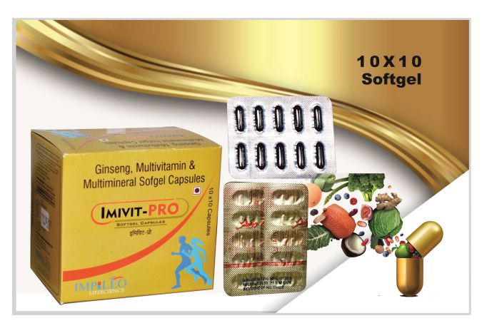 ANTIOXIDANTS WITH GINSENG MULTIVITAMIN ND MULTIMINERALS SOFTGEL CAPSULE